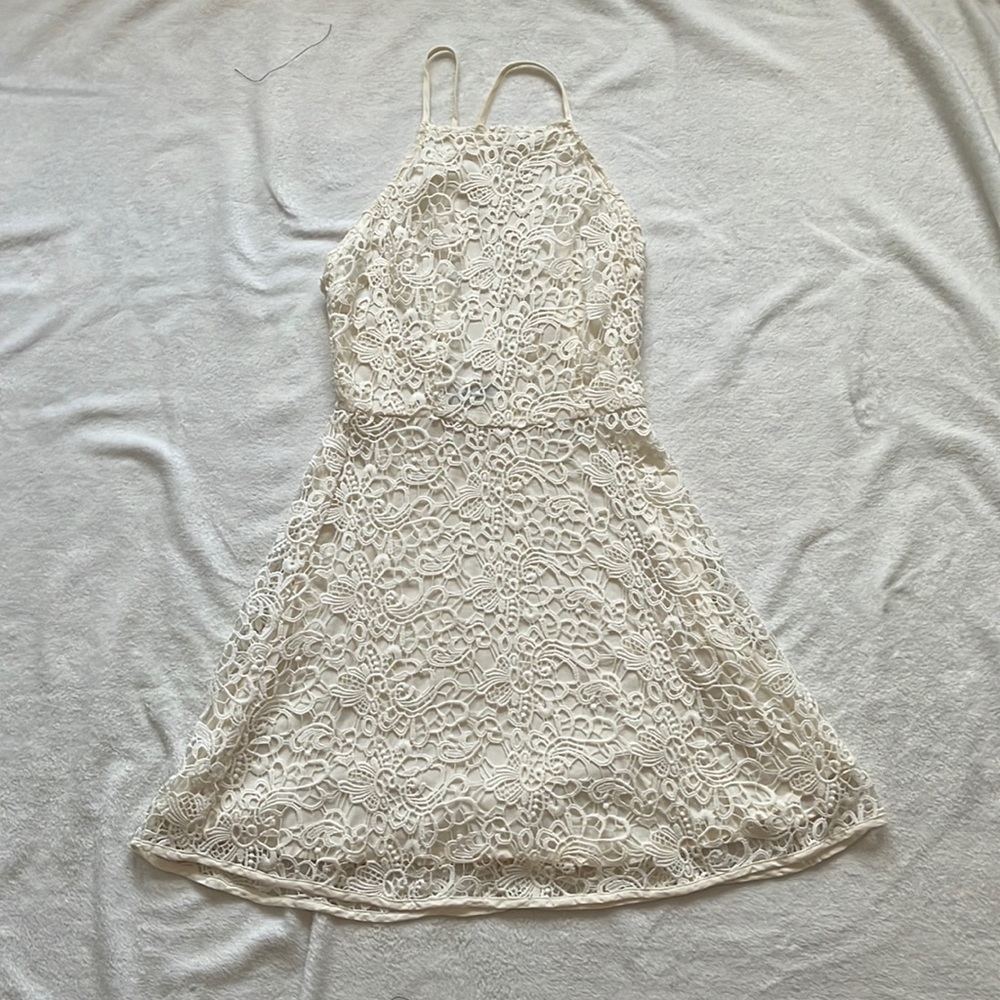 Off White Lace Dress